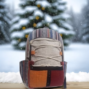 Bohemian Hemp Backpack: The Harvest Trail Rucksack