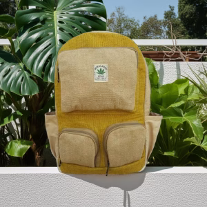 Hemp School Backpack: Natural Nomad