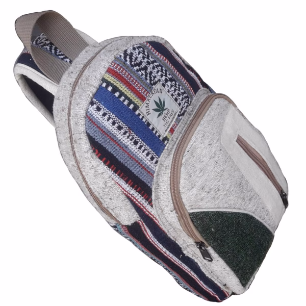 Sustainable Hemp Backpack: Eco-Chic Travel - Image 2