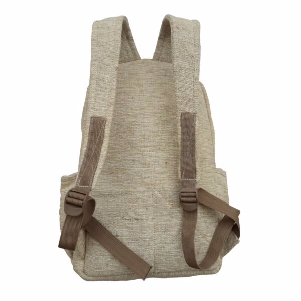 Sustainable Hemp Backpack: Eco-Chic Travel - Image 2