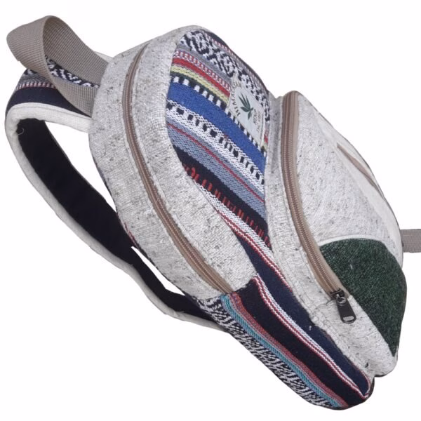 Sustainable Hemp Backpack: Eco-Chic Travel - Image 3