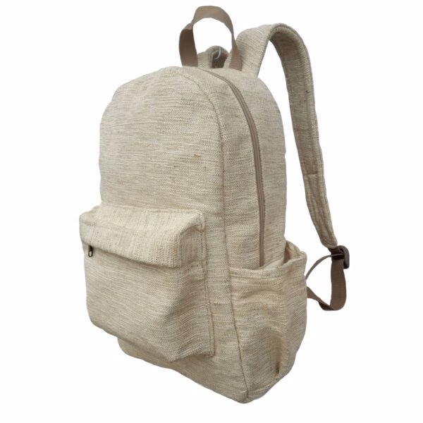 Sustainable Hemp Backpack: Eco-Chic Travel - Image 3